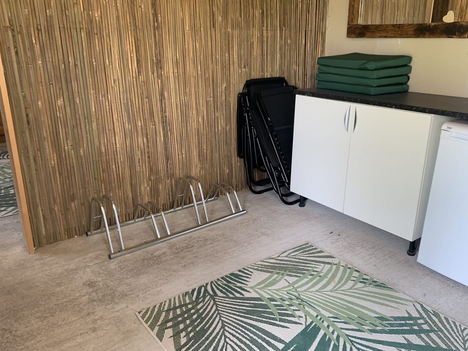 Bike storage area