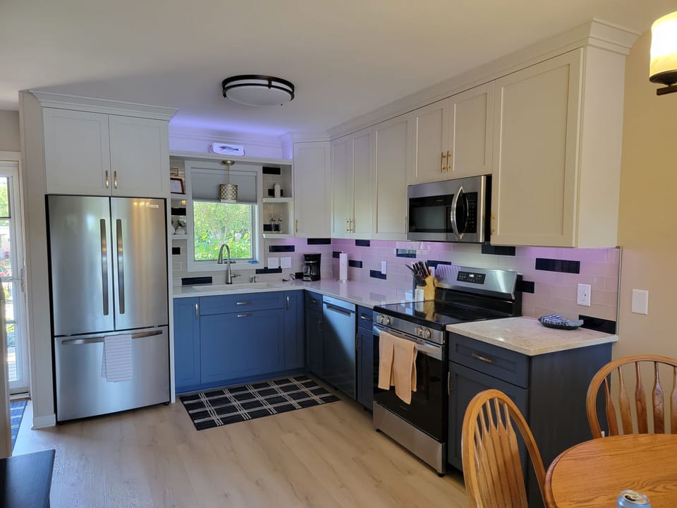 Newly remodeled kitchen