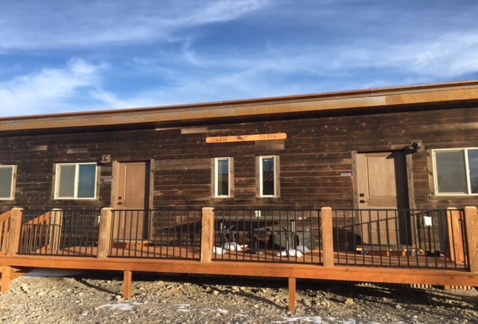 Enjoy the gas grill and picnic table on your private deck.