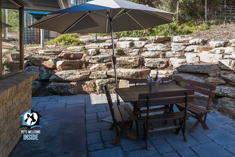 Patio with outdoor dining