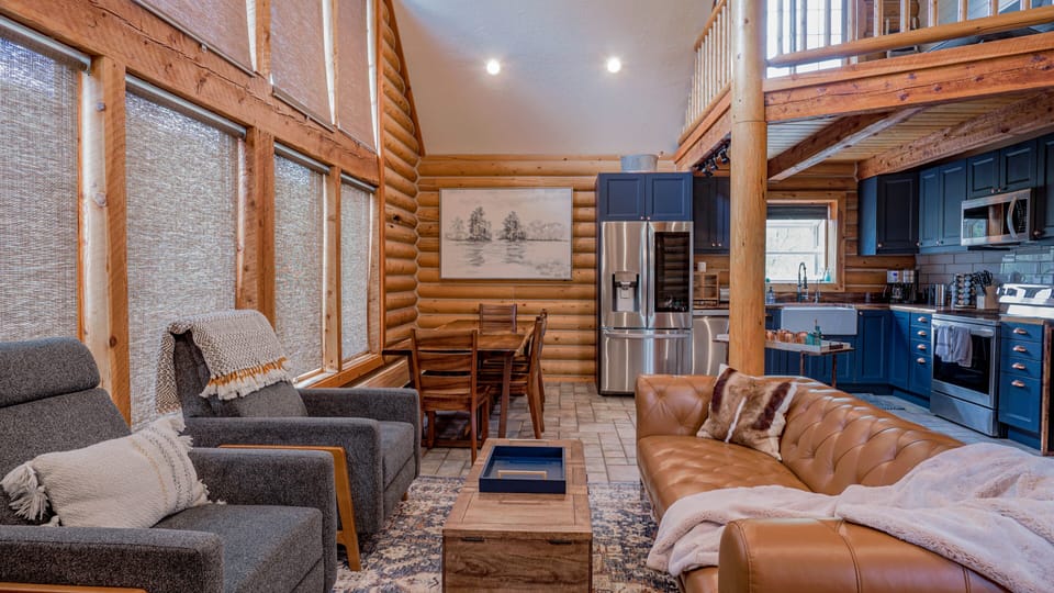 Family Room, Kitchen and eating area. Lots of space to relax and be together