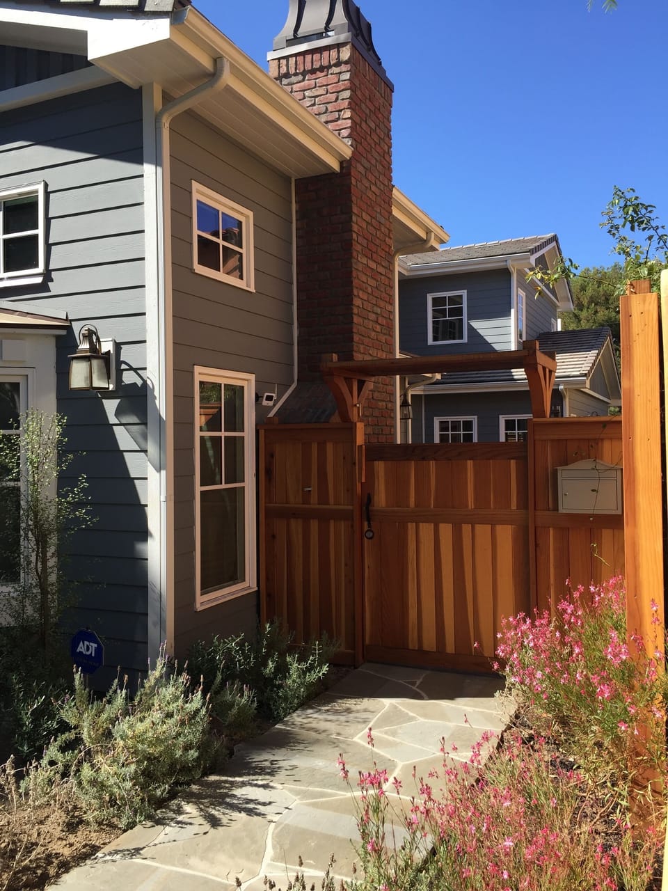 more gorgeous custom woodwork for privacy and small child containment