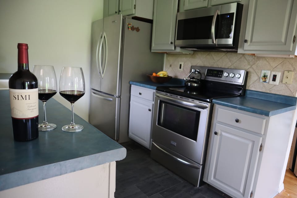 Kitchen with Stainless Steel Appliances