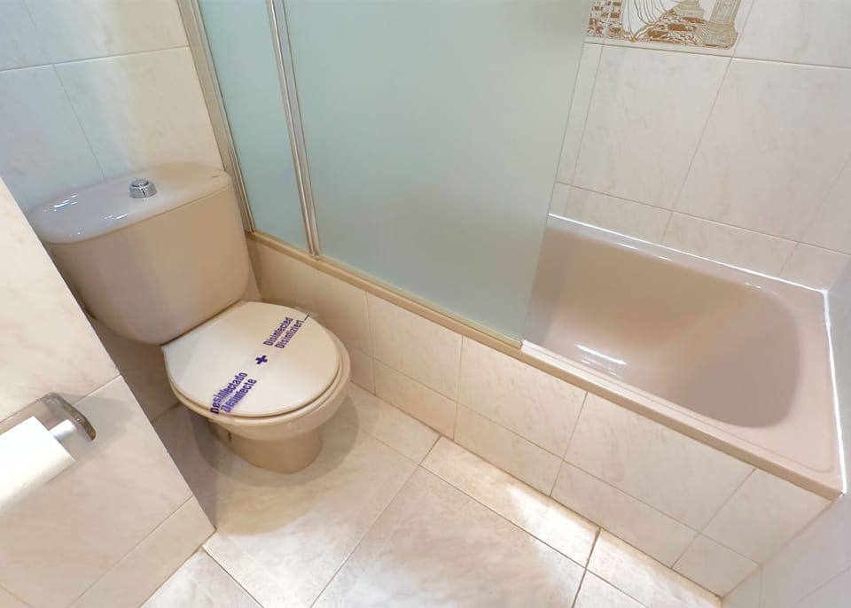 En suite bathroom