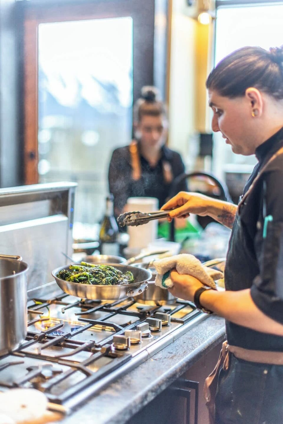 Seasonal ingredients prepared with care, served at home.