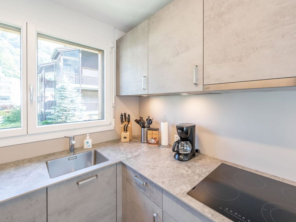 Cabinetry, Kitchen Sink, Property, Tap, Countertop, Sink, Window, Building, Wood, Kitchen