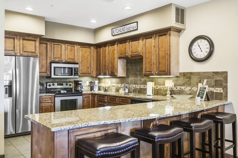 Huge Kitchen For Cooking With Plenty Of Seating