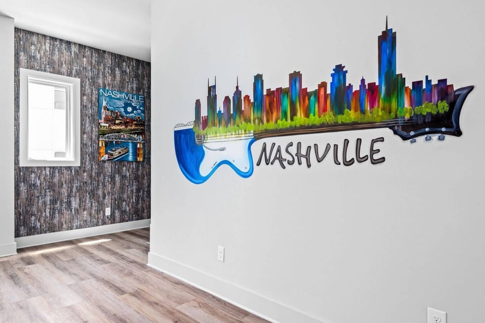 Original - Hand Painted Music City Murals