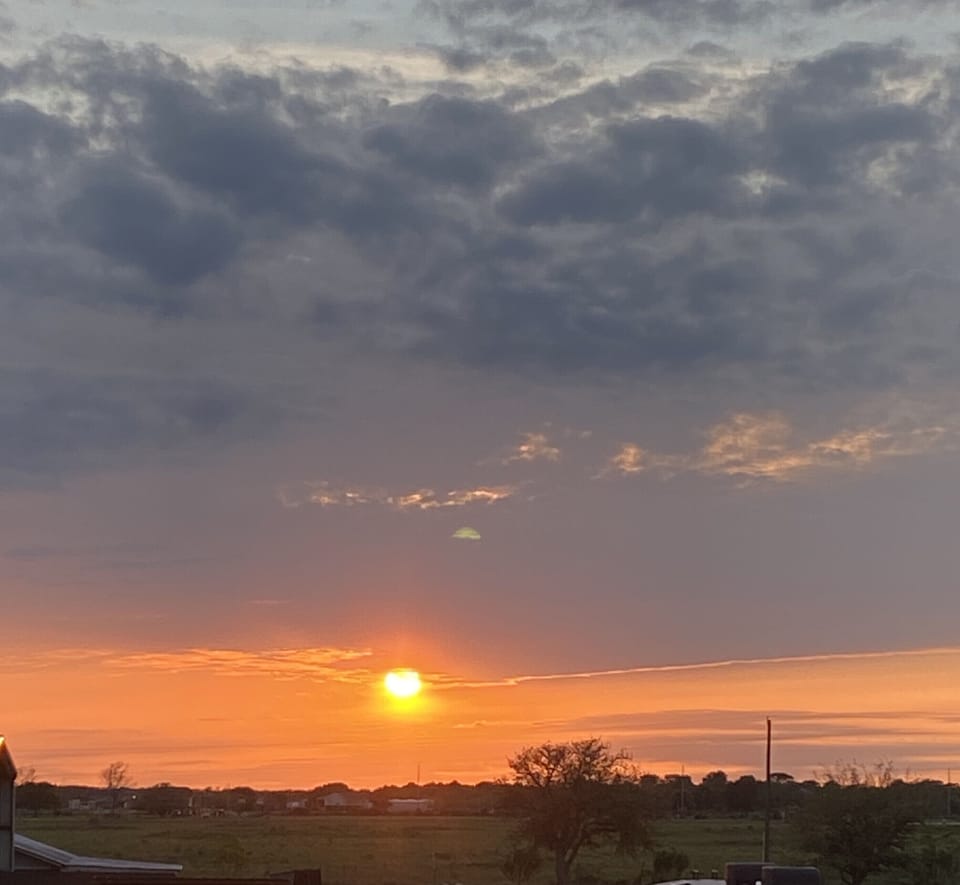 Evening shot from the deck