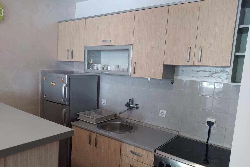 Our kitchen is big enough and it has everything you need