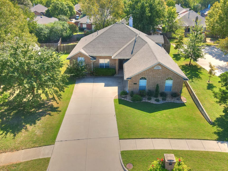 Full Brick Home with long driveway & Central Heat & Air, Sidewalk Streets.