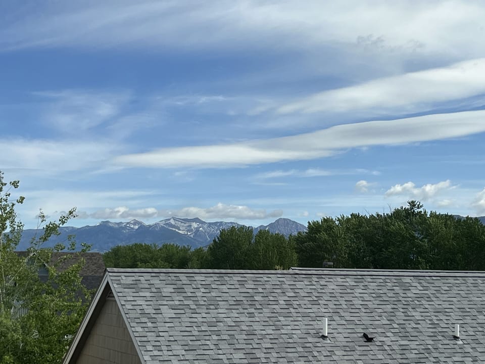 View-Northern Bridger Mountains