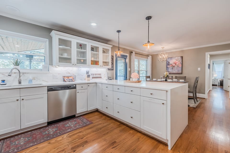 Fully equipped kitchen