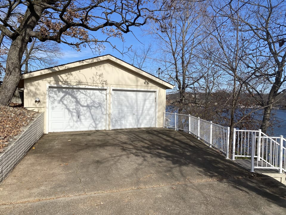 Garage available for parking 