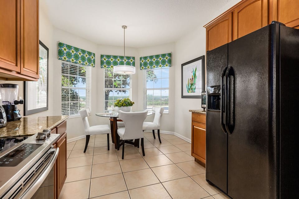 Make your favorite breakfast and sit with loved ones at the breakfast nook