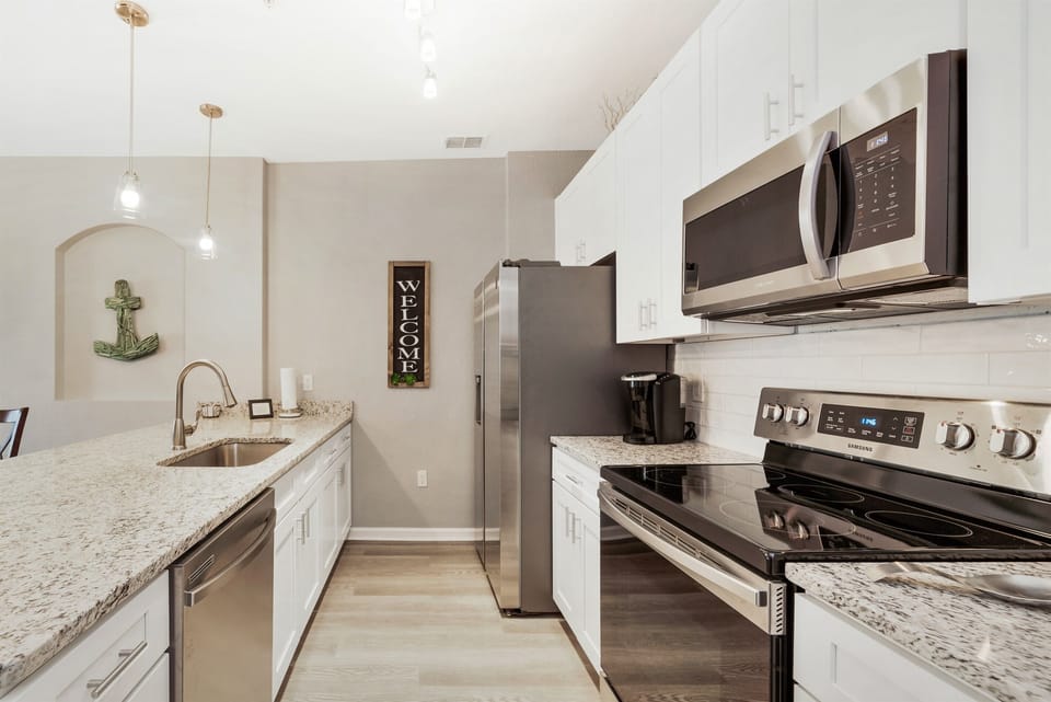 Stainless steel appliances