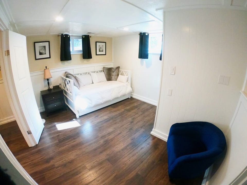 Bedroom 2 - Two singles (trundle underneath bed seen here)