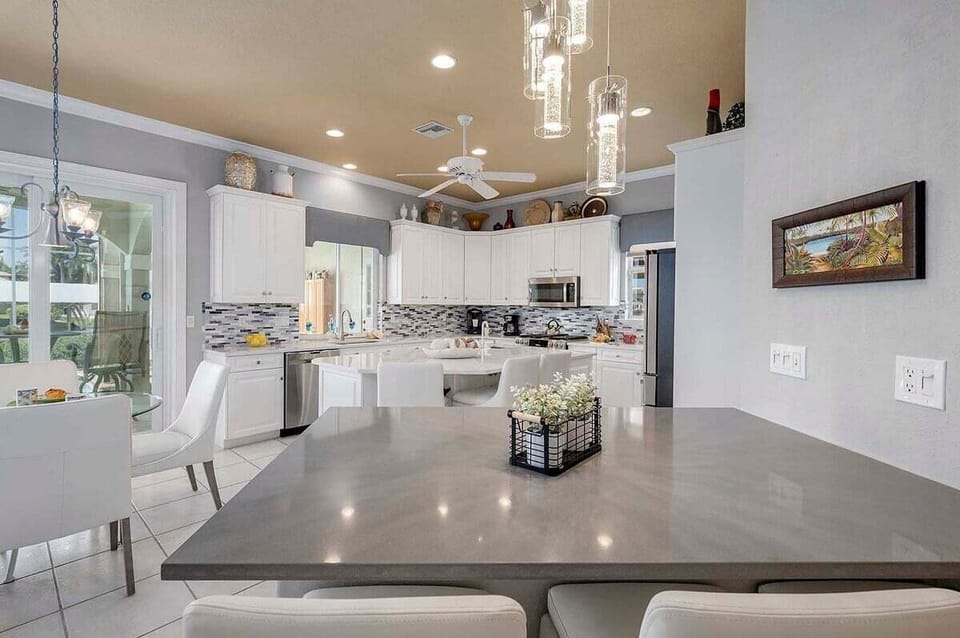 Modern Kitchen with Stainless Appliances