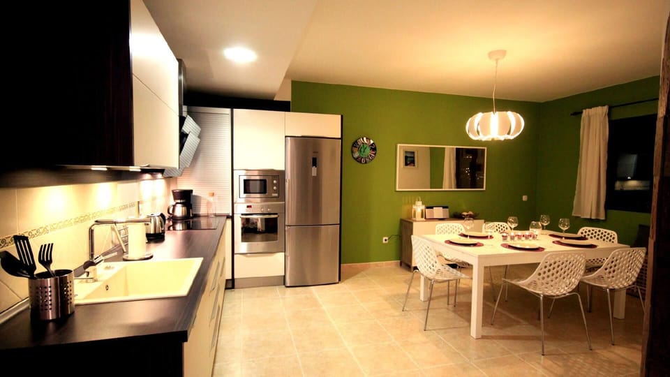 Dining area. dining room with kitchen