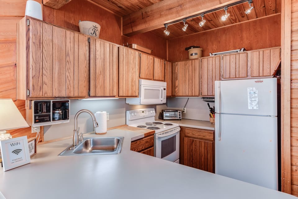 Fully equip kitchen