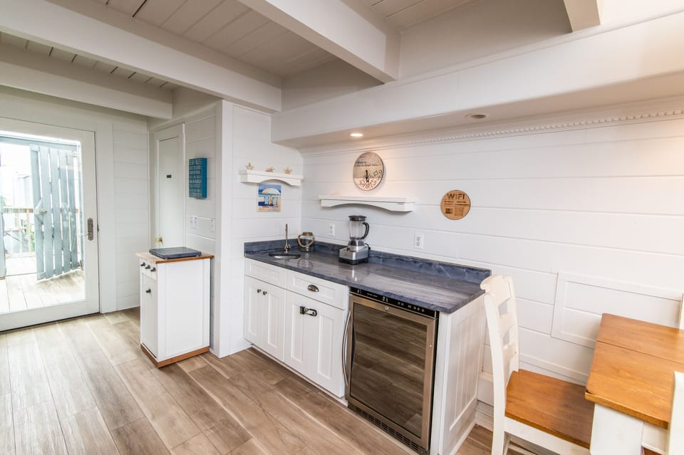Wet bar on main level