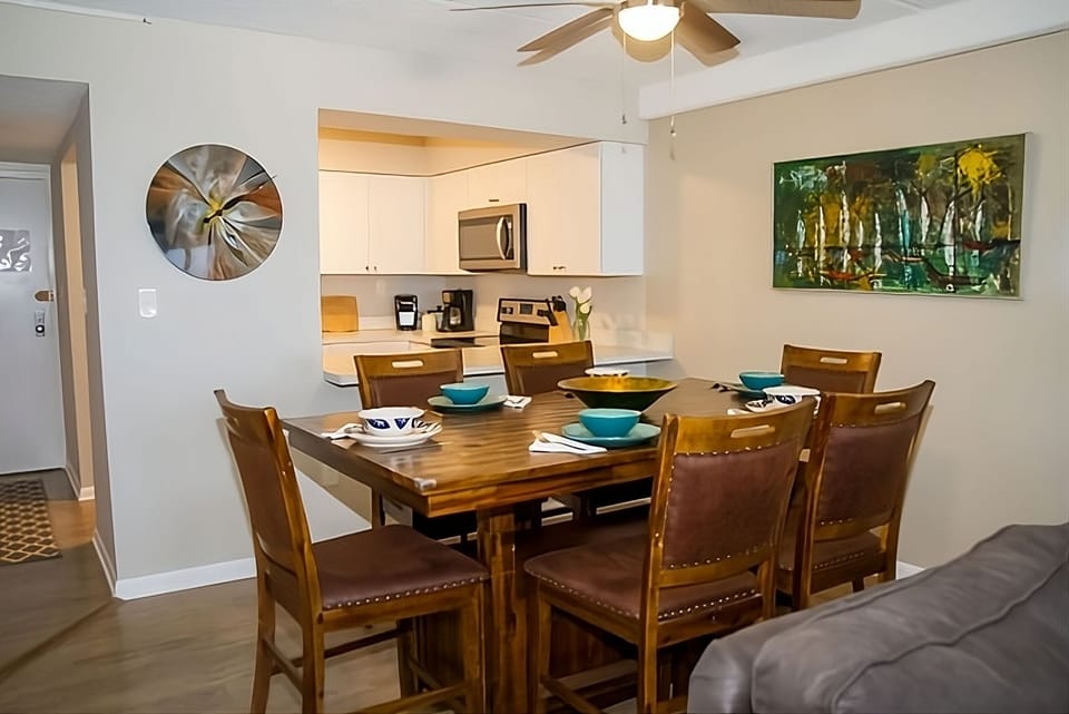 Dining room table - seats six