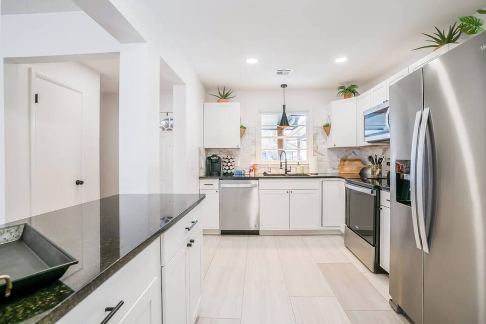 Remodeled kitchen