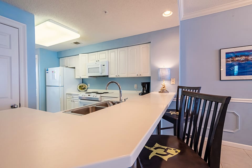 Breakfast bar seating