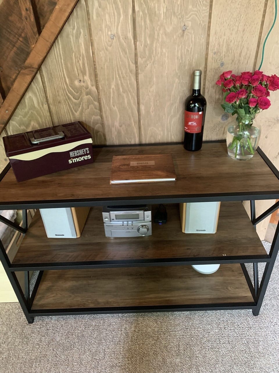 Welcome to our home with a s'mores kit