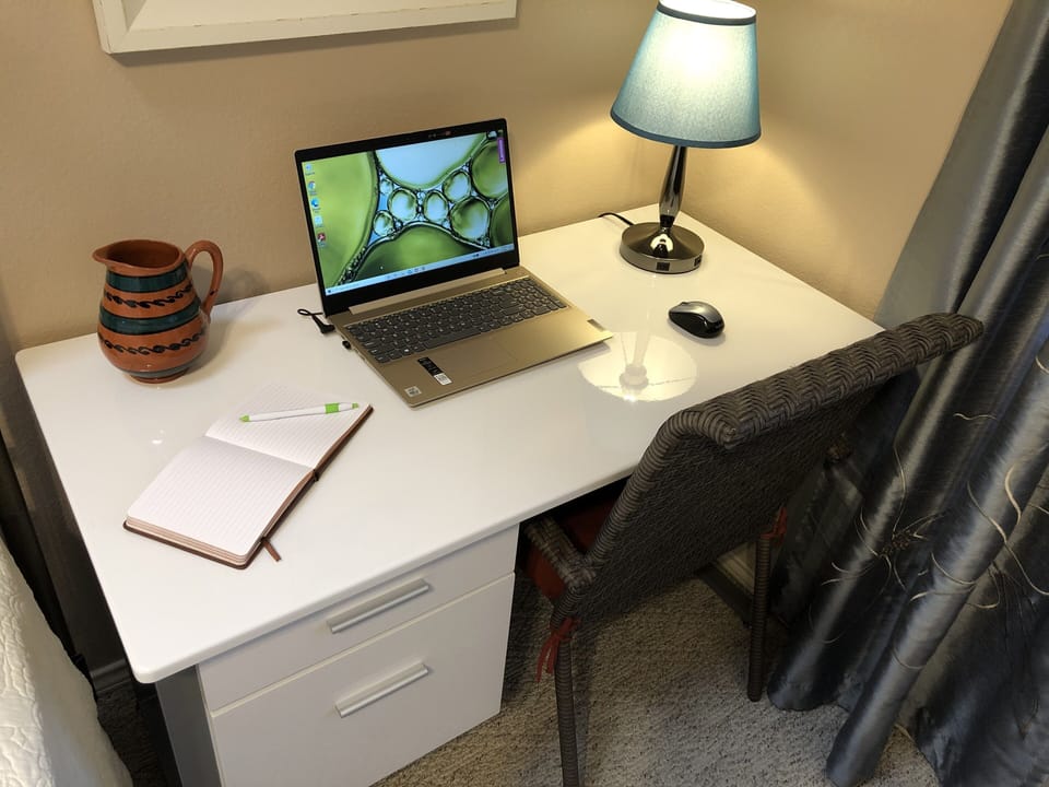 Dedicated work space for your remote working.