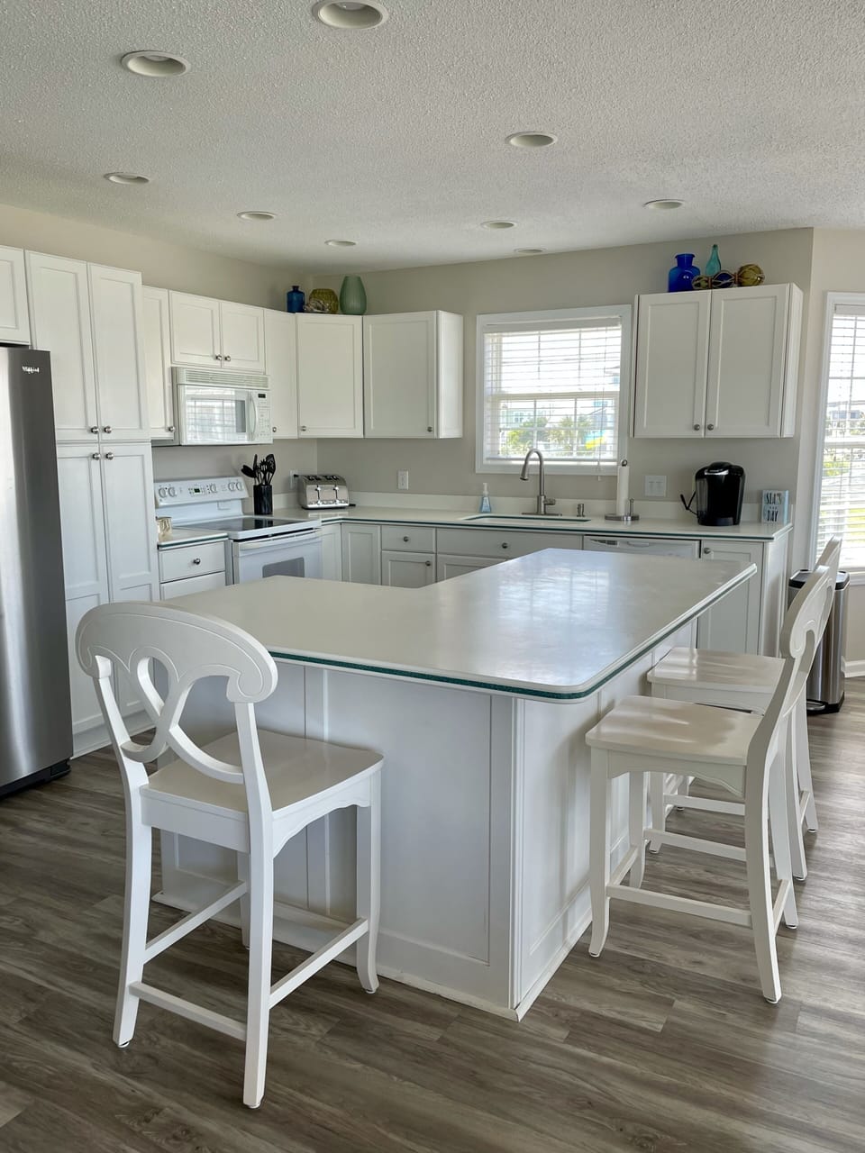 Fully stocked kitchen