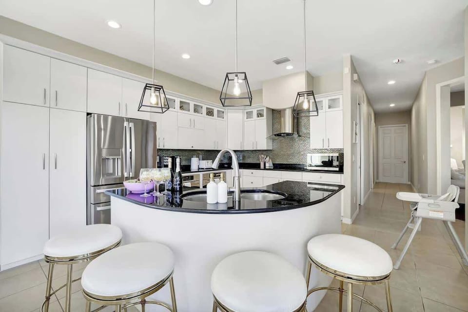 Prepare everything from quick breakfasts to full family dinners in our fully equipped kitchen. With cookware, utensils, and essentials ready to go — plus a baby high chair for your little one — mealtime is easy and stress-free.