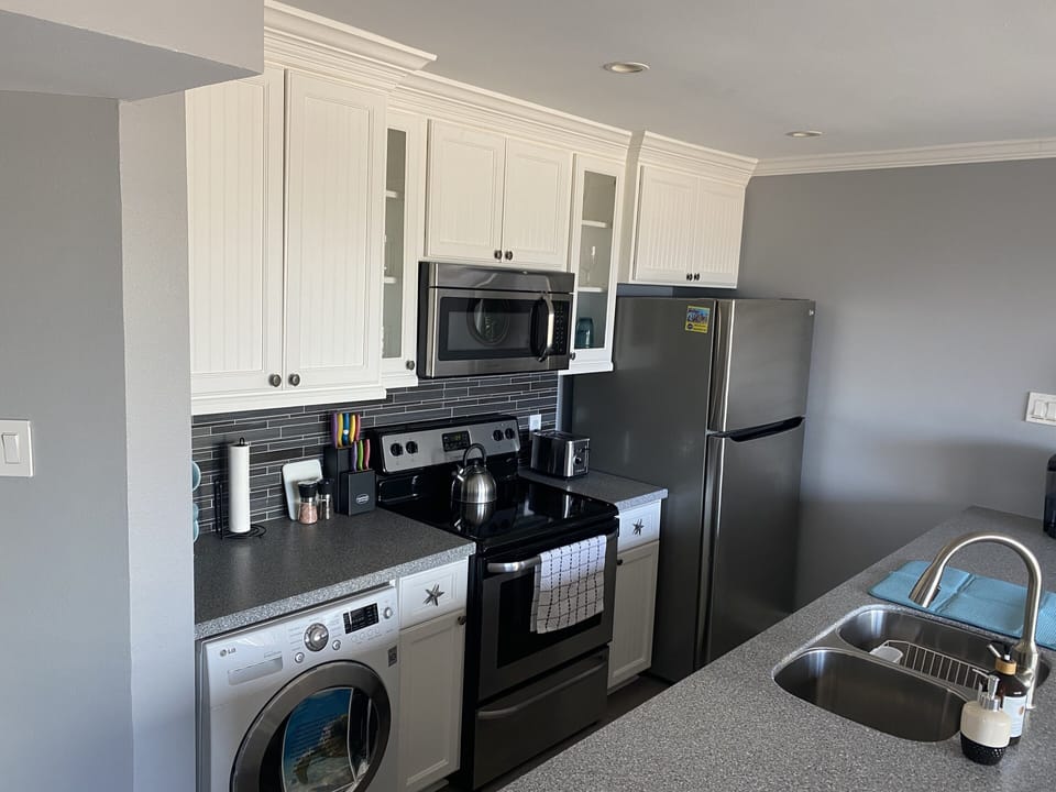 Plenty of cooking and counter space