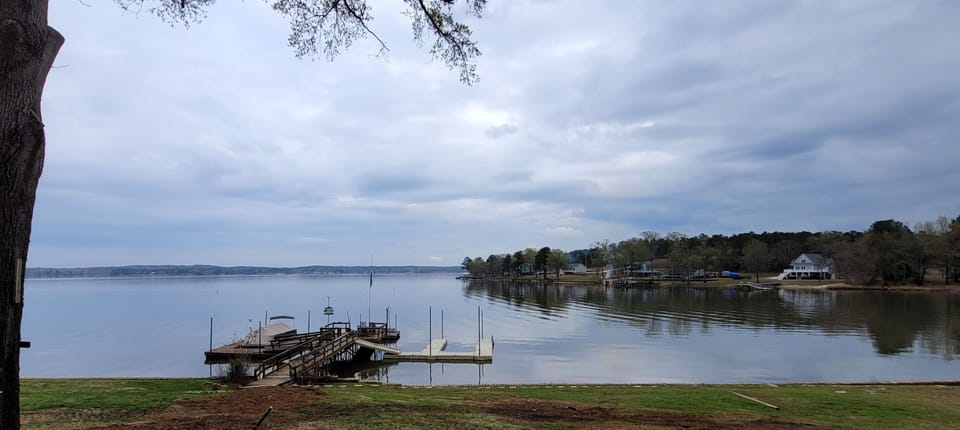 View from the first floor porch.