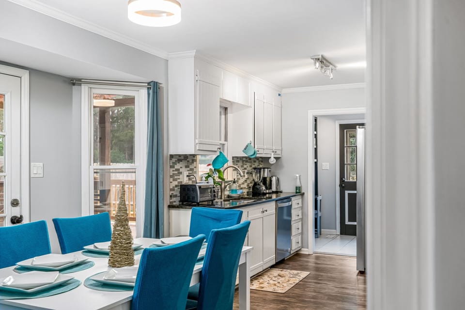 Kitchen with dining 