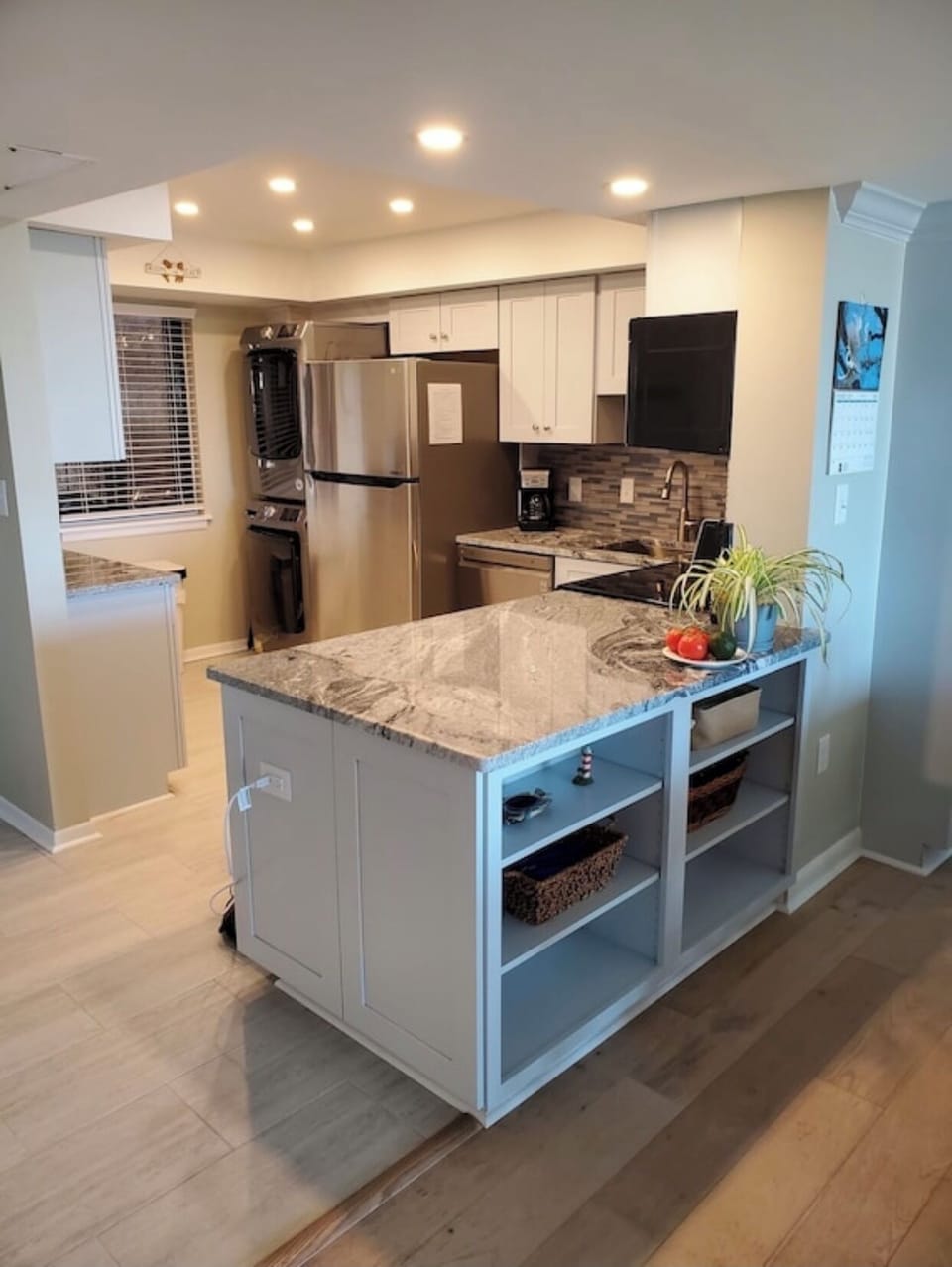 Completed renovated kitchen