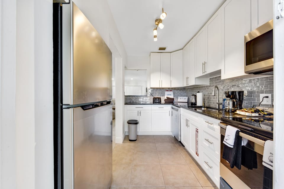 Renovated And Fully Equipped Kitchen.