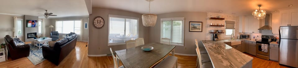 Open floor plan - - with an ocean view from every room