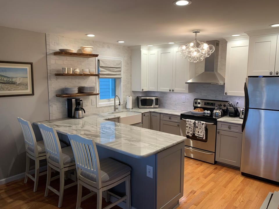 Kitchen fully renovated in 2021