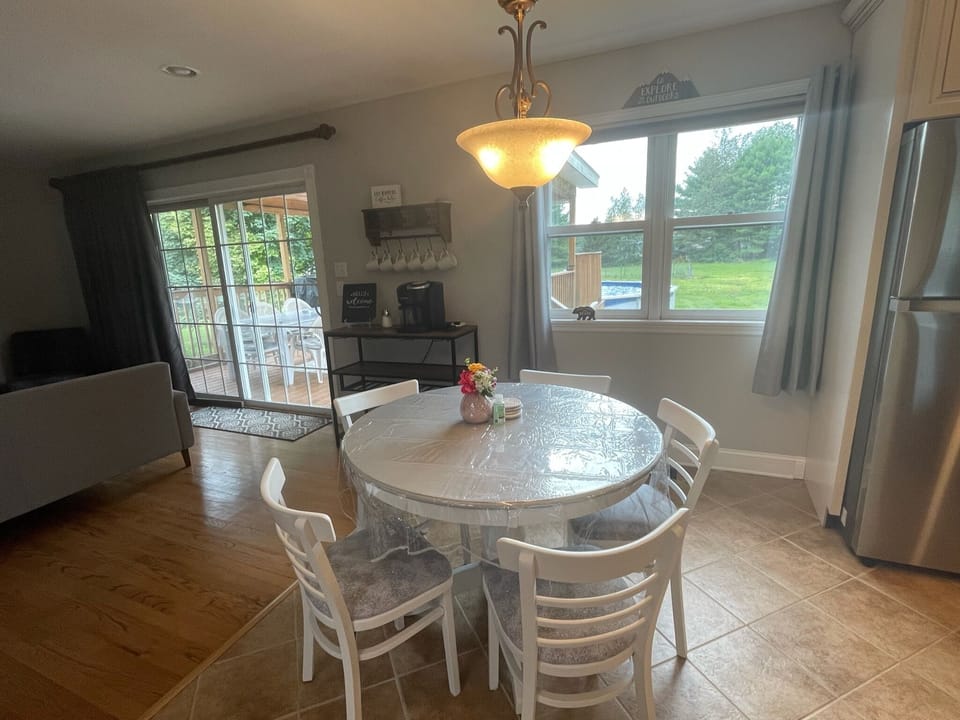 Extra seating in the kitchen