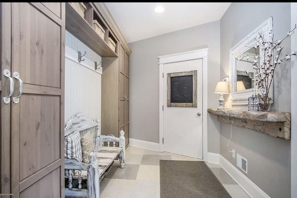 Mud room but please keep shoes in garage:)