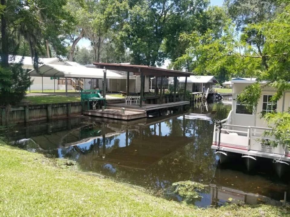 Dock and Boat house and Carport
