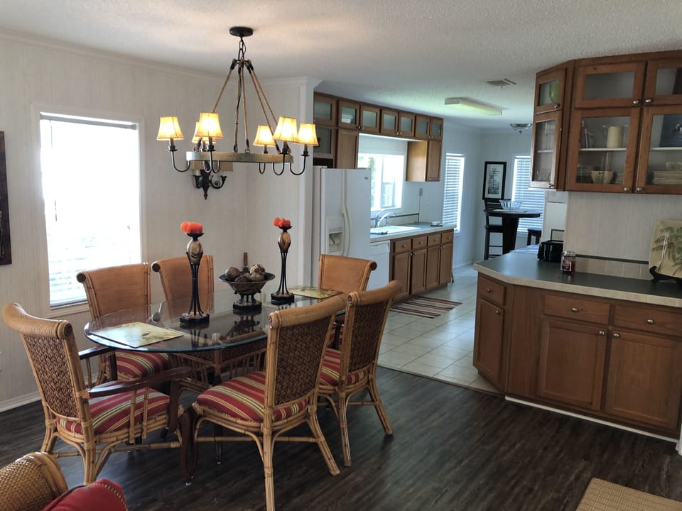 Kitchen and Dining Room Open Floor Plan