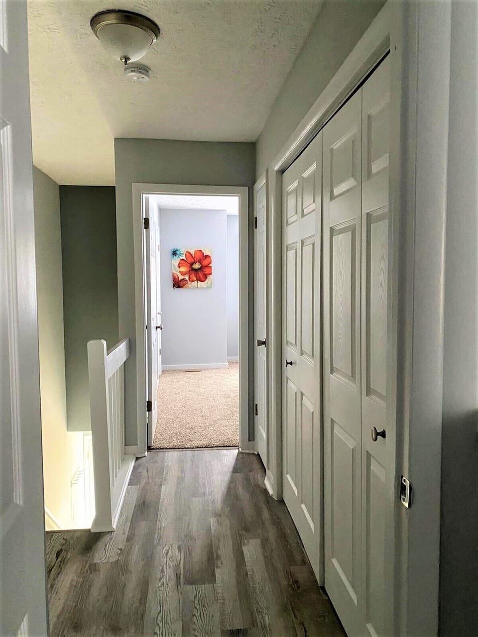 2nd Floor hallway/laundry room