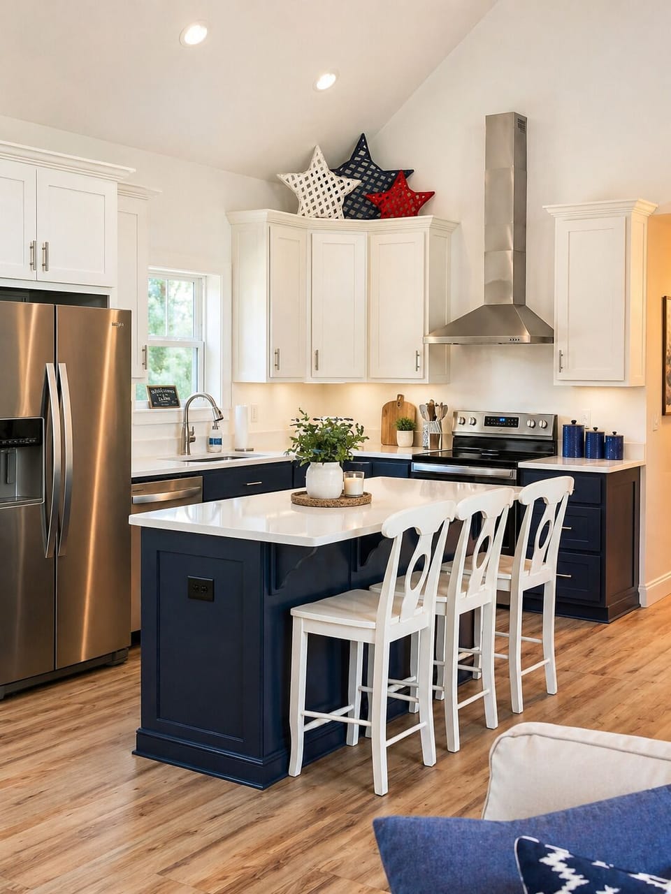 Bright, modern, and fully equipped kitchen to whip up all your favorites.