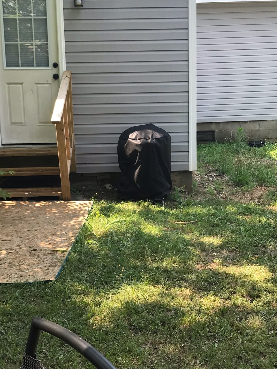 Charcoal grill!