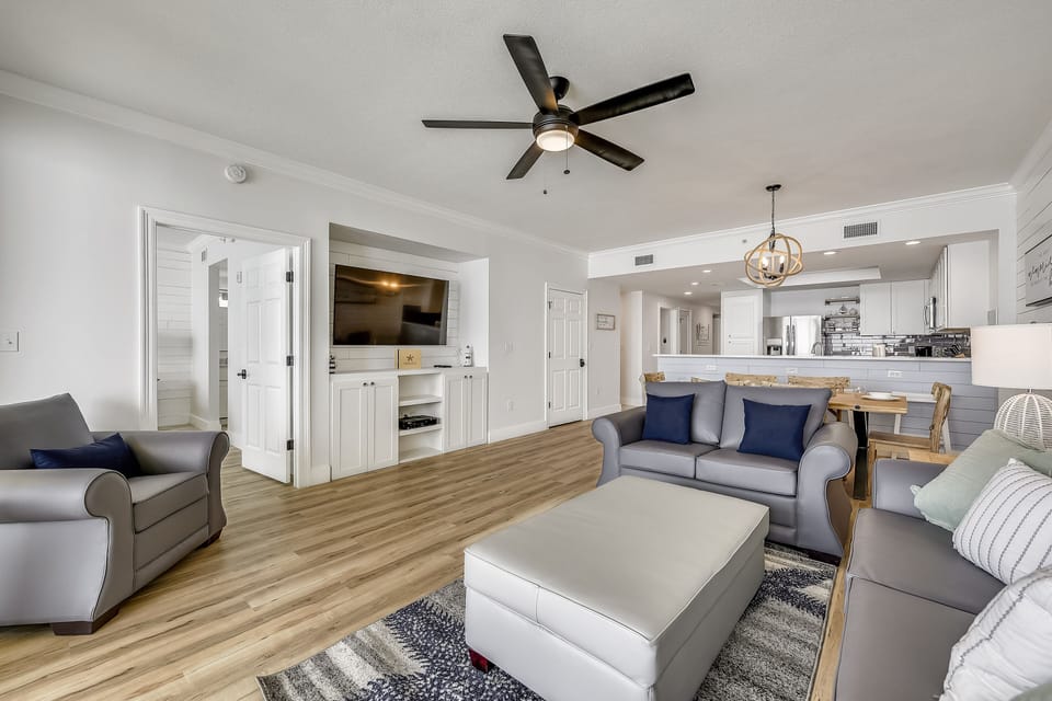 Gulf Front Living Area