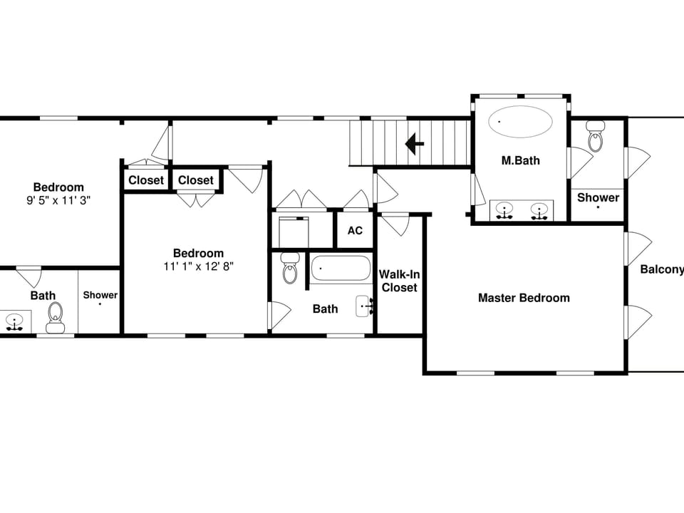 Floor Plan, Second Floor