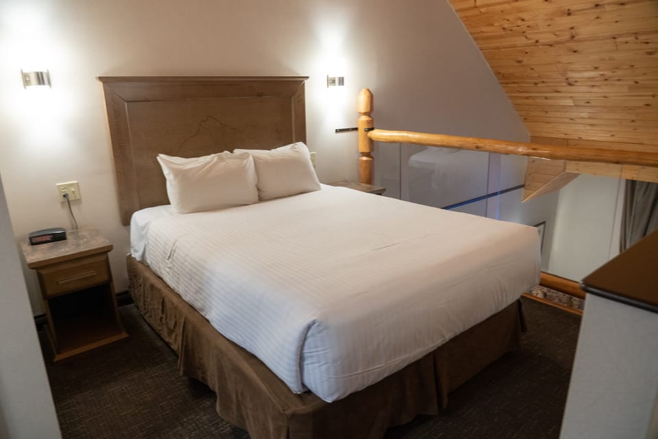 Relax on one of the comfy beds.