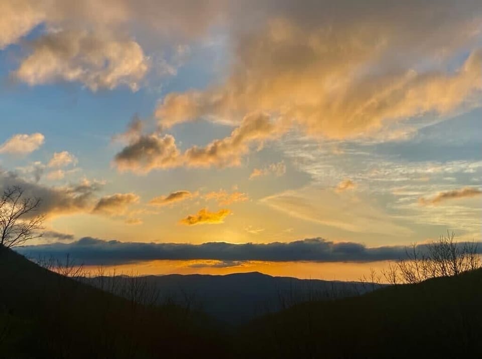 View from the deck...magnificent!